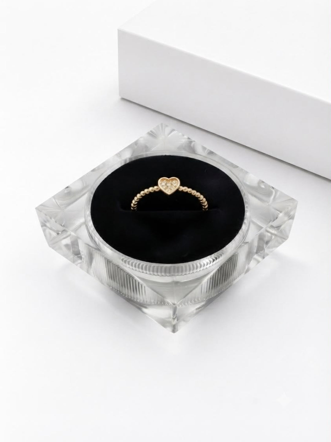 Anillo Corazon Circones