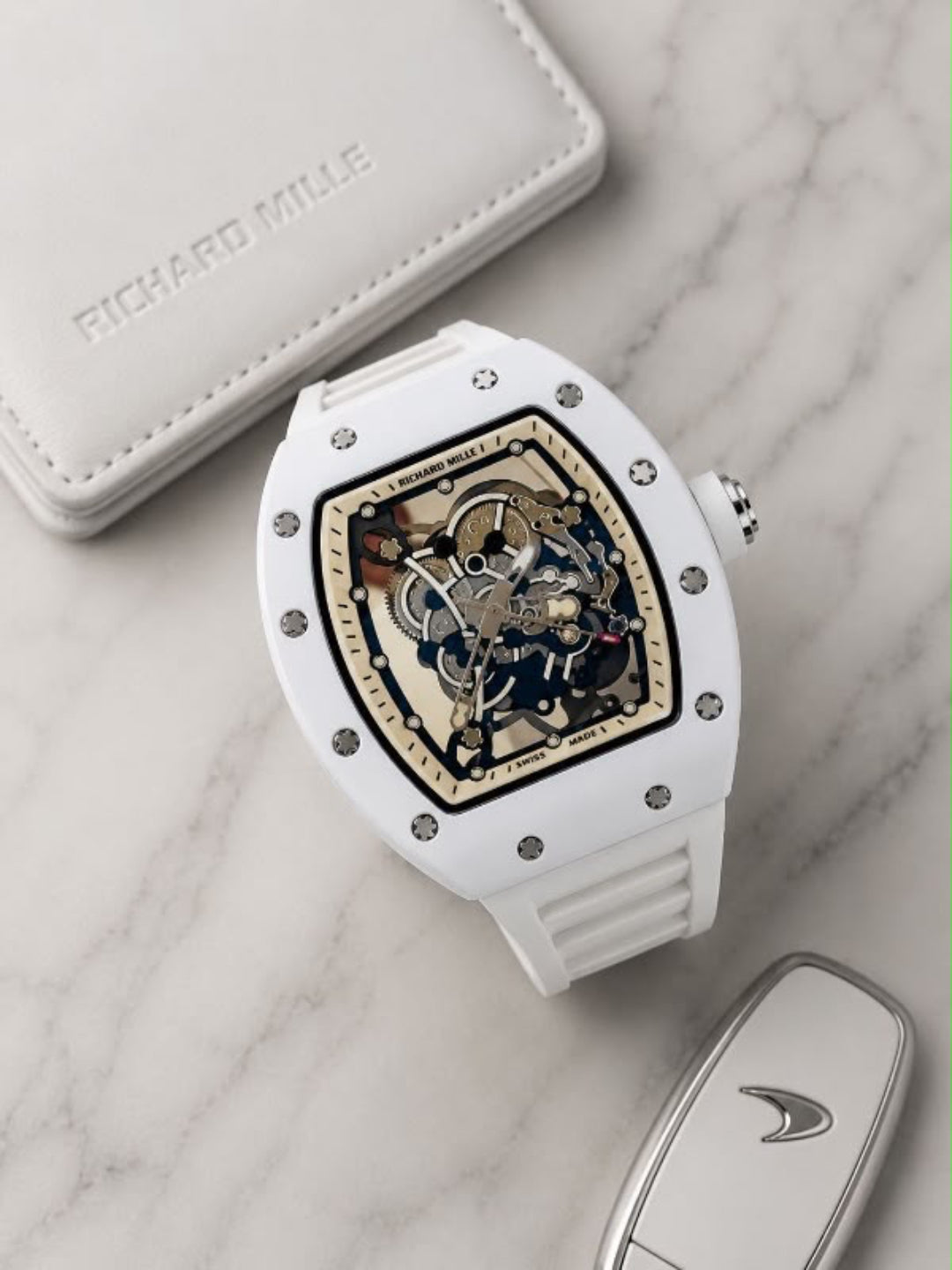 Reloj Richard Mille Blanco