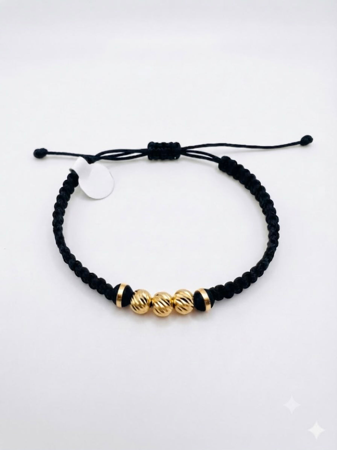 Pulsera Tejida Balín Diamantado #5