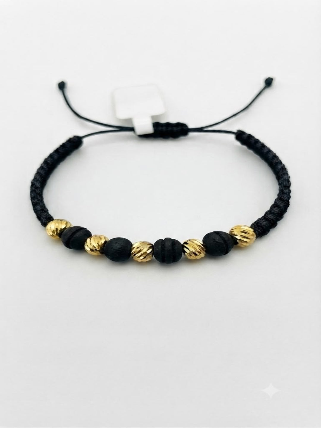 Pulsera Tejida Balín Diamantado #5