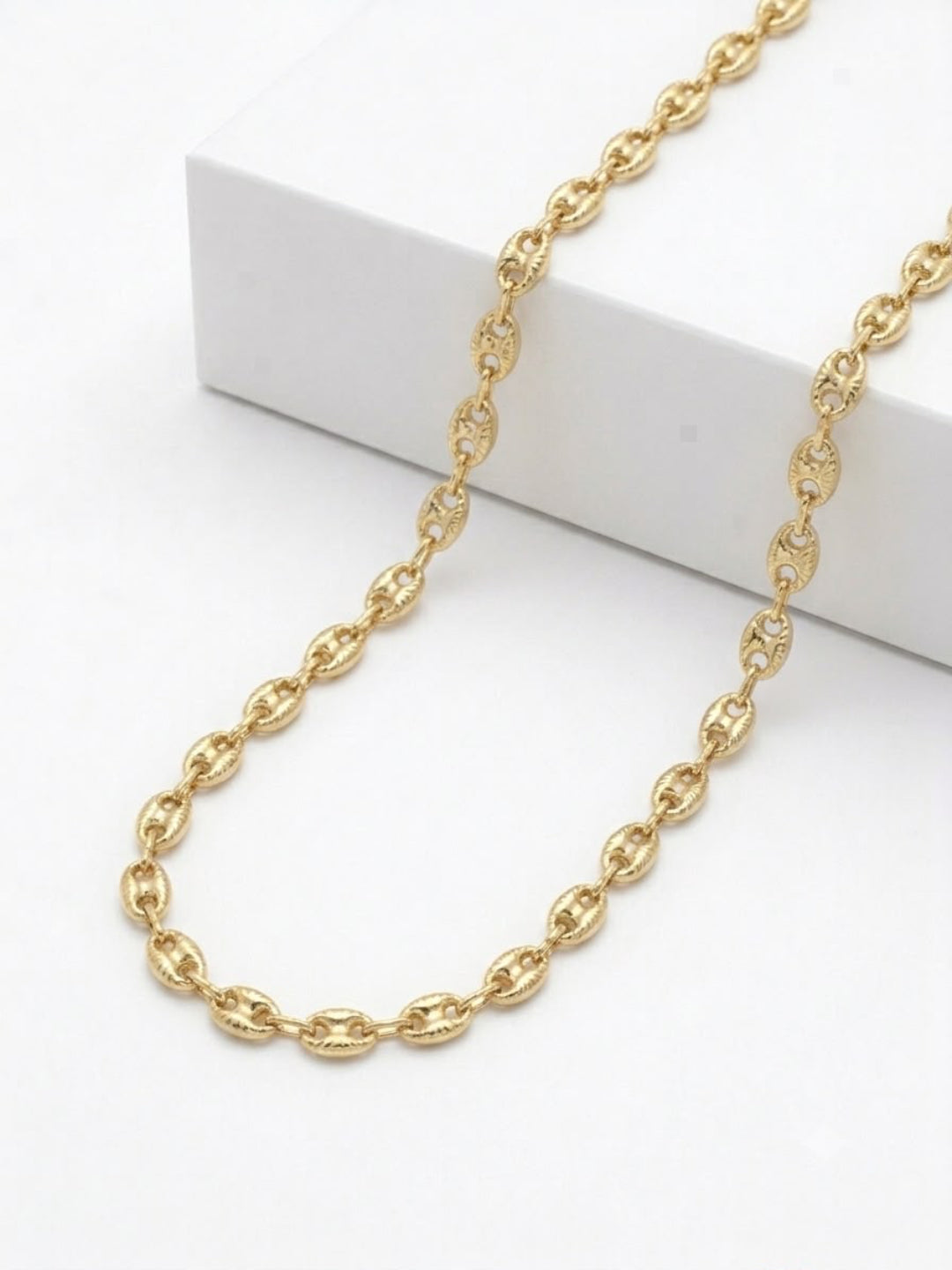 Cadena Tejido Gucci Diamantado