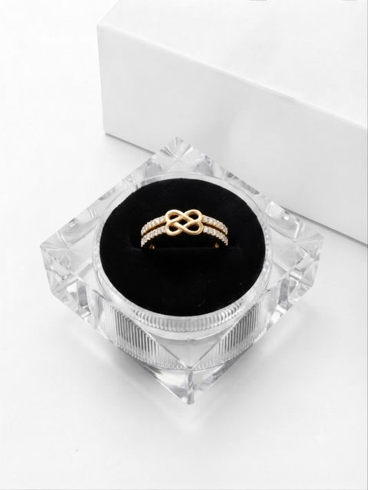Anillo Infinito Con Circones