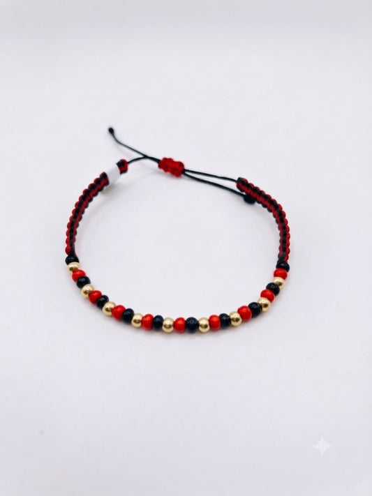 Pulsera Tejida de Protección Balín Liso #4